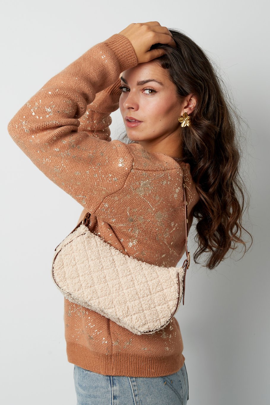 Soft Meander Bag - Rose red Picture2
